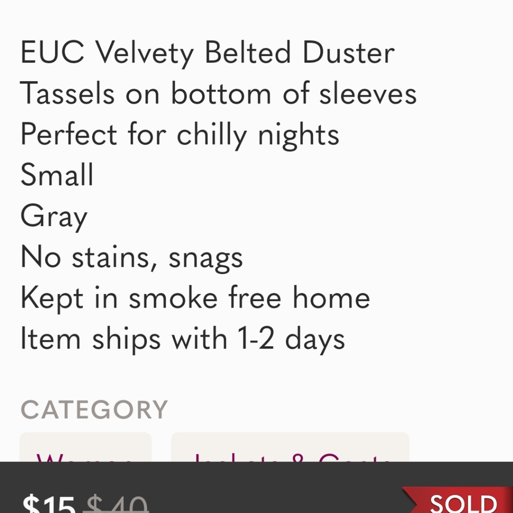 Velvet Duster - Picture 6 of 6